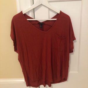 Forever 21 orange top